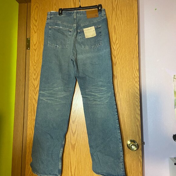 NWT!! 28 AG-ED DENIM Ezzra True Boyfriend Jeans! - Picture 2 of 4